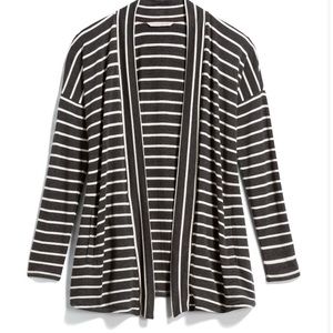 Stitch Fix Zara Knit Open Cardigan 1X Dark Grey